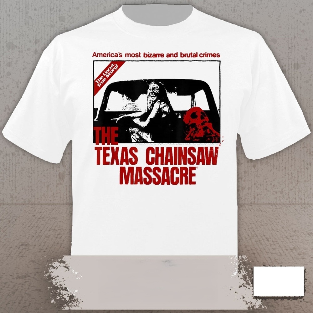 Texas Chainsaw Massacre andise White Shirt